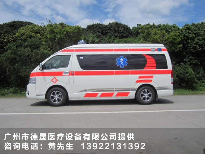 原装进口丰田大海狮监护型救护车